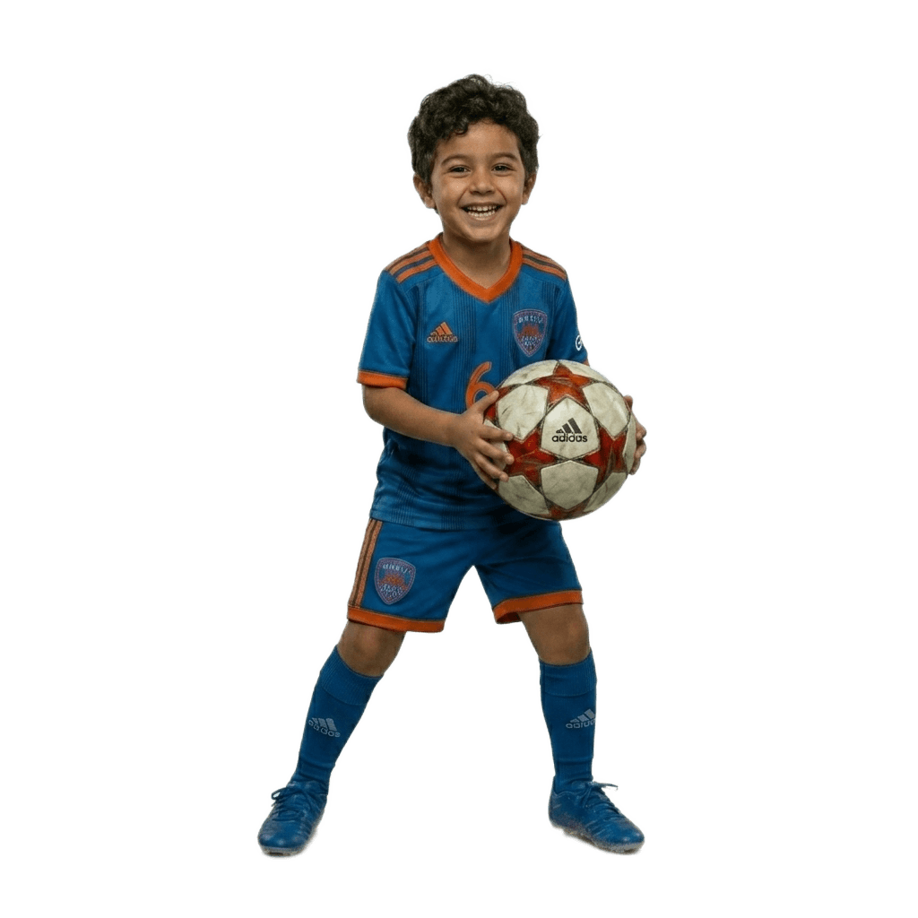 Jeune joueur du UFSD - École de foot U6 - U9